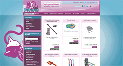 Desktop Screenshot of fofurasfelinas.com